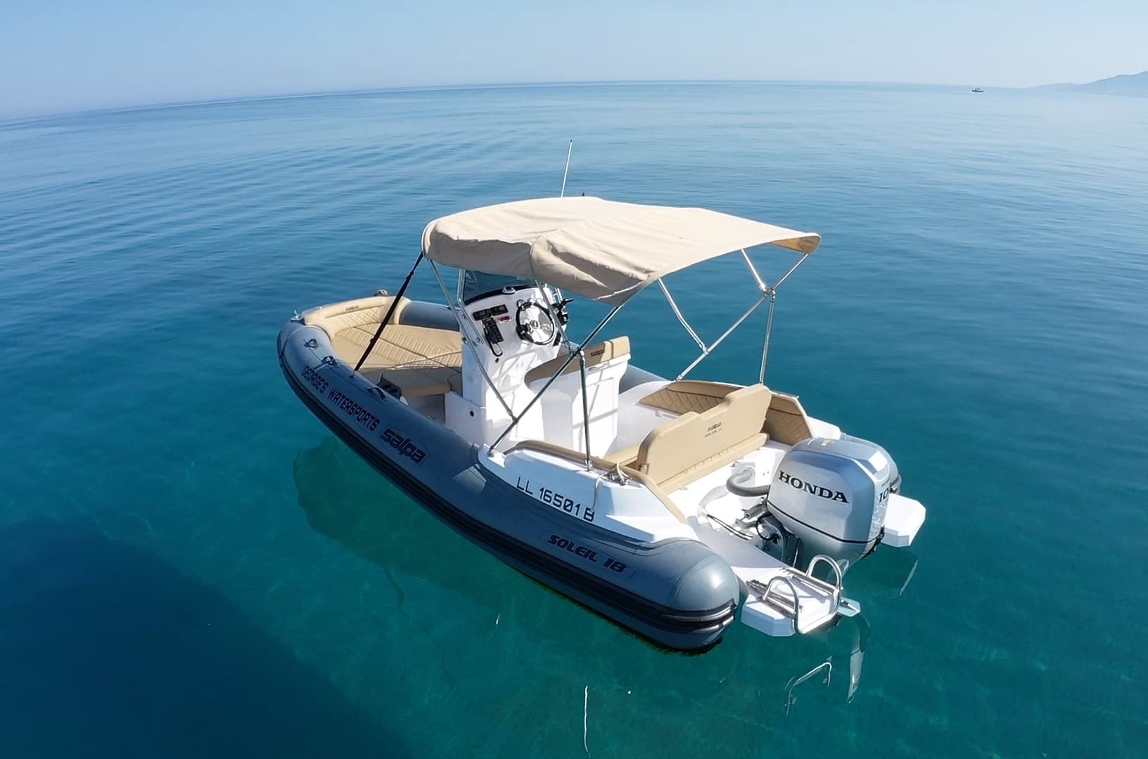 Ilios — 100HP Salpa 18 Soleil RIB