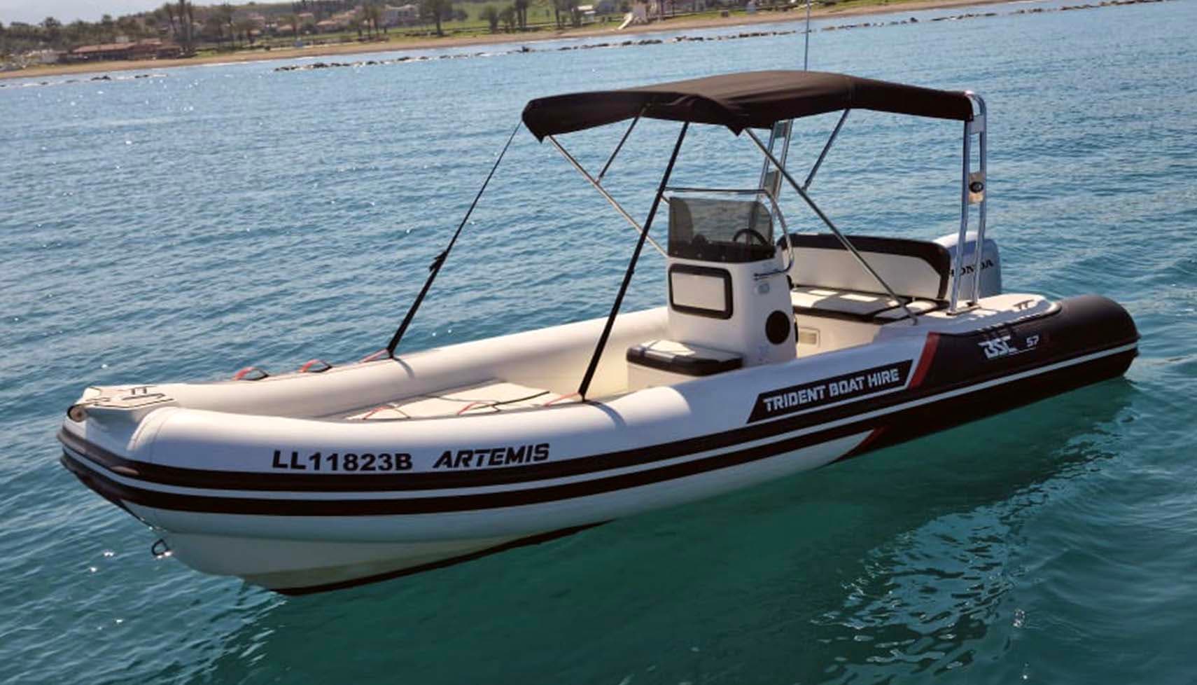 Artemis 100hp RIB